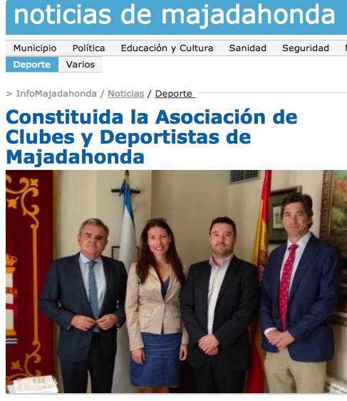 Majadahonda Ciudad Aumentada: Se compone la Asociación de Clubes y Deportistas de Majadahonda